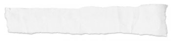 Thin torn paper